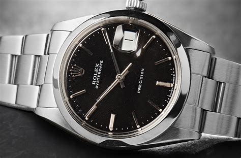 rolex oysterdate precision 6694 oyster quadrante argento|rolex 6694 review.